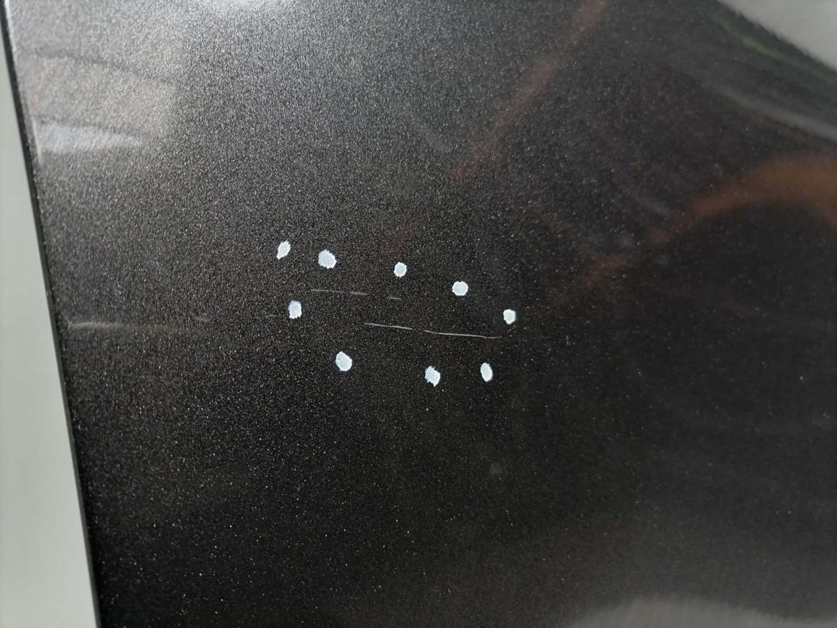 Audi A4 8K B8 original Kotfl&uuml;gel vorn rechts LZ7L Lavagrau Bj.2009